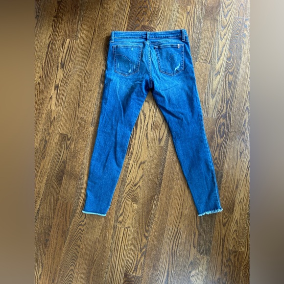 Joe’s Jeans Larissa Mid Rise Skinny Jeans Women’s Size 31 Blue Stretch Denim - Picture 6 of 6